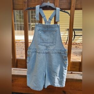 Light Blue Denim Overalls
